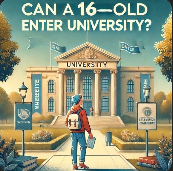 Can A 16 Year Old Enter University