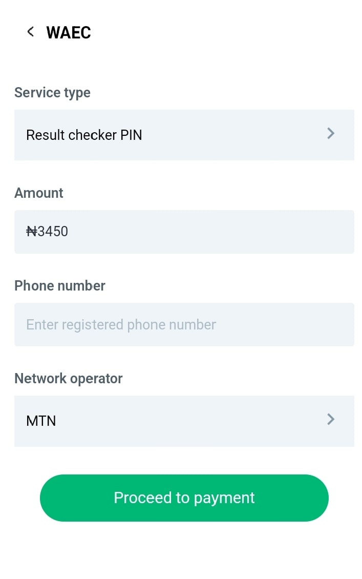 Does Opay Sell Waec Scratch Cards