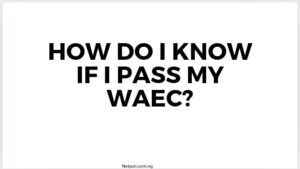 How do I know if I pass my Waec 2024/2025?
