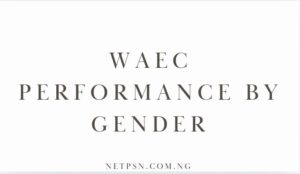 WAEC Performance by Gender